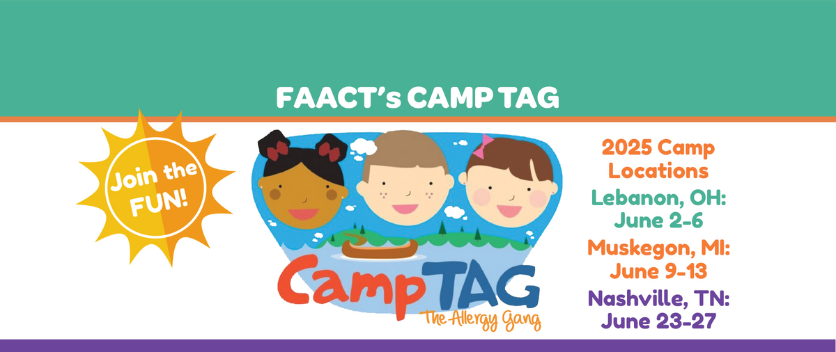 FAACT Camp TAG (The Allergy Gang)